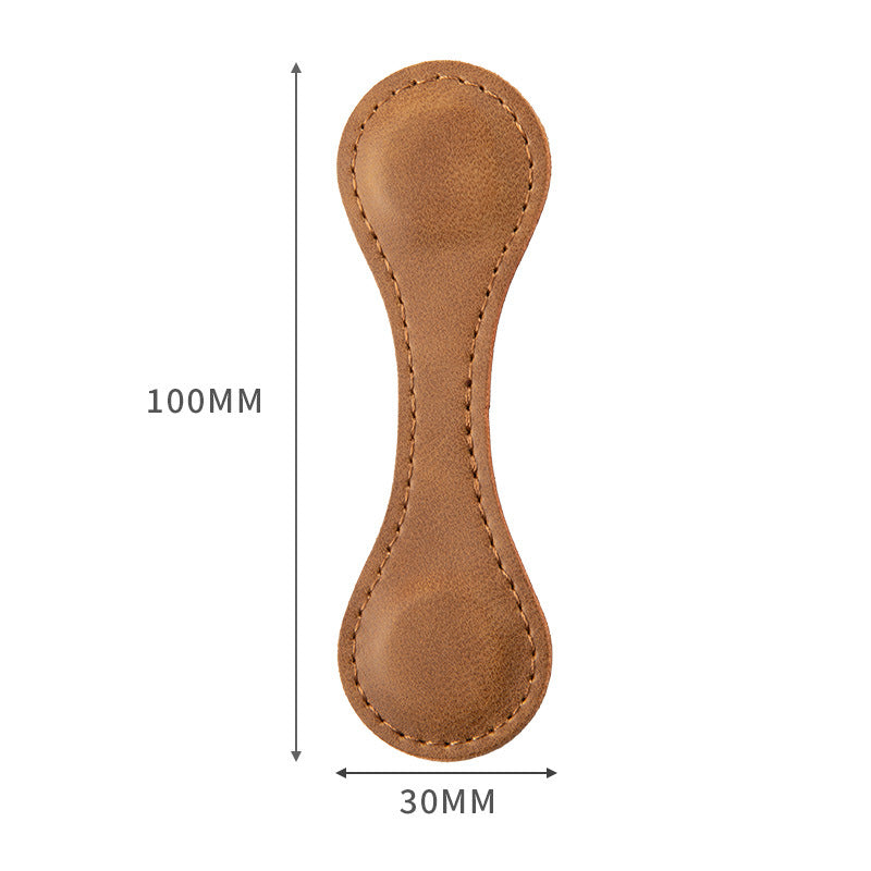 Magnetic Leather Bookmark Clip