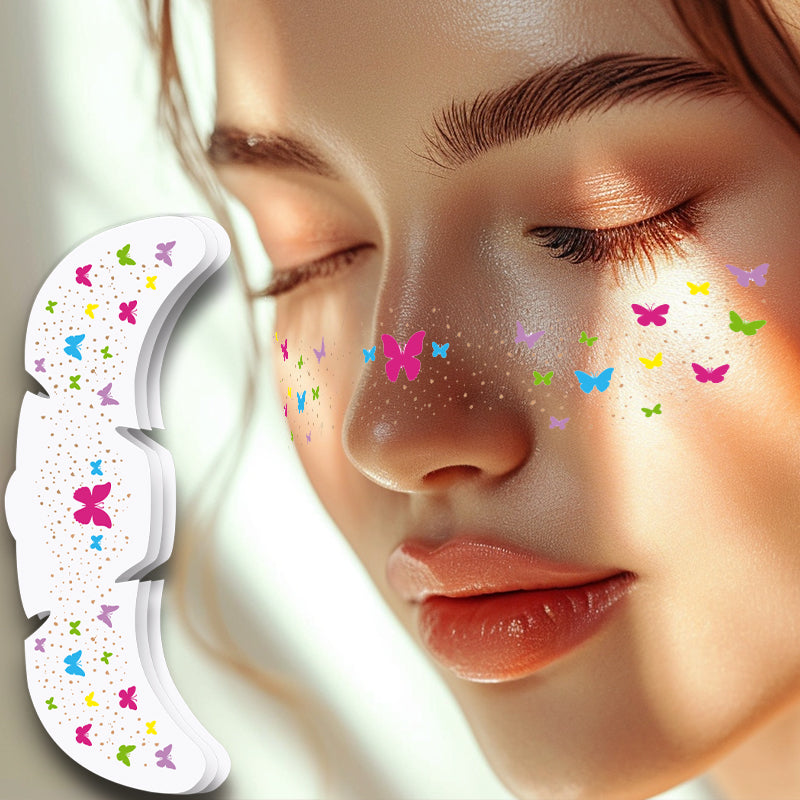 Waterproof & Sparkling Butterfly Long Lasting Freckles