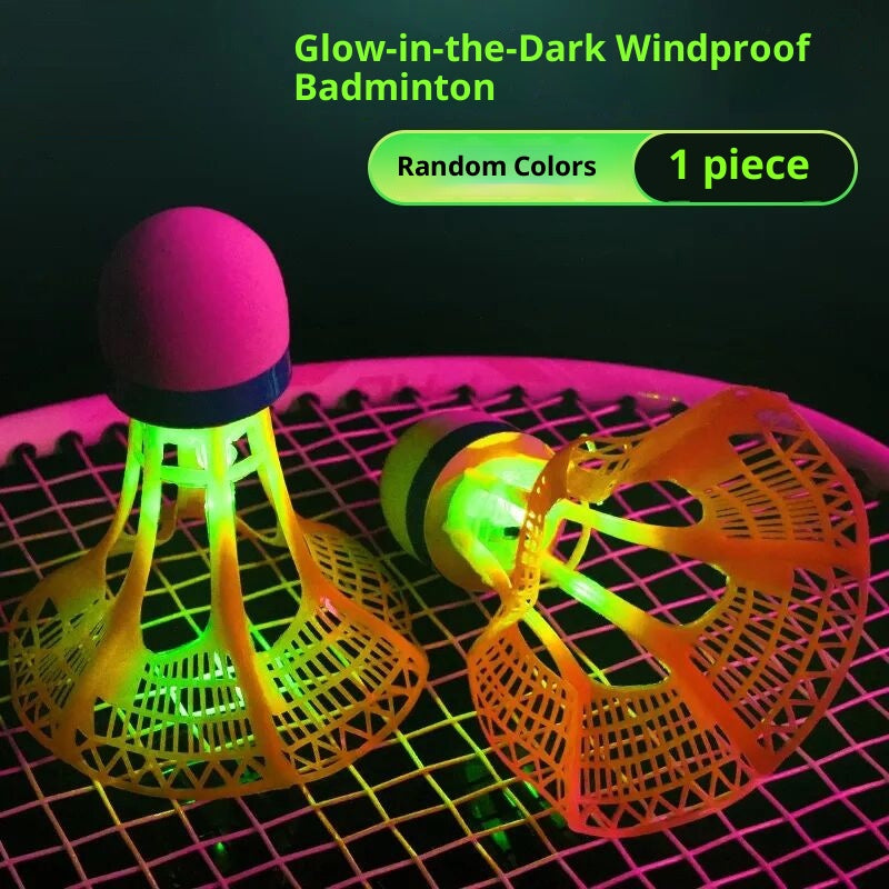 Night Light Windproof Badminton Ball