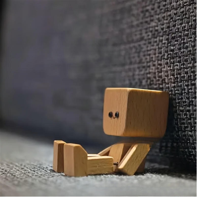 Handcrafted Wooden Block Buddy Figurines🌲