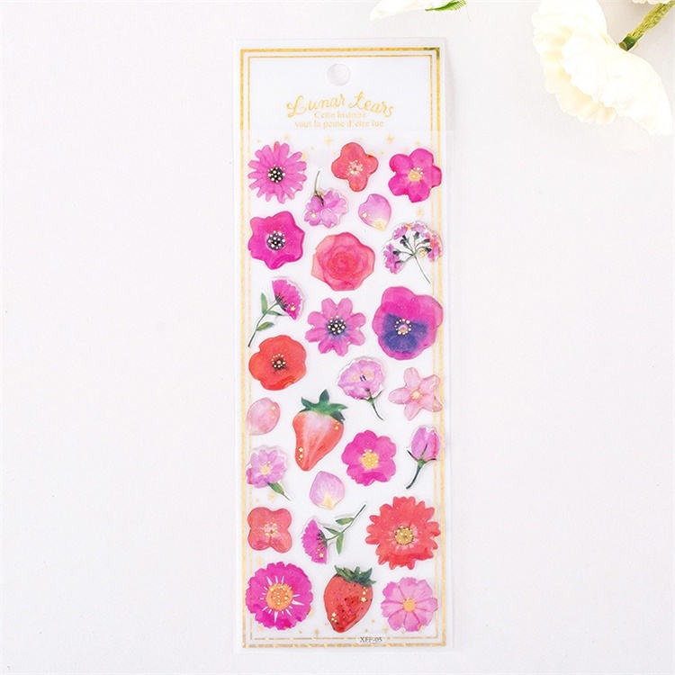 Flower Epoxy Decor Stickers 🌸