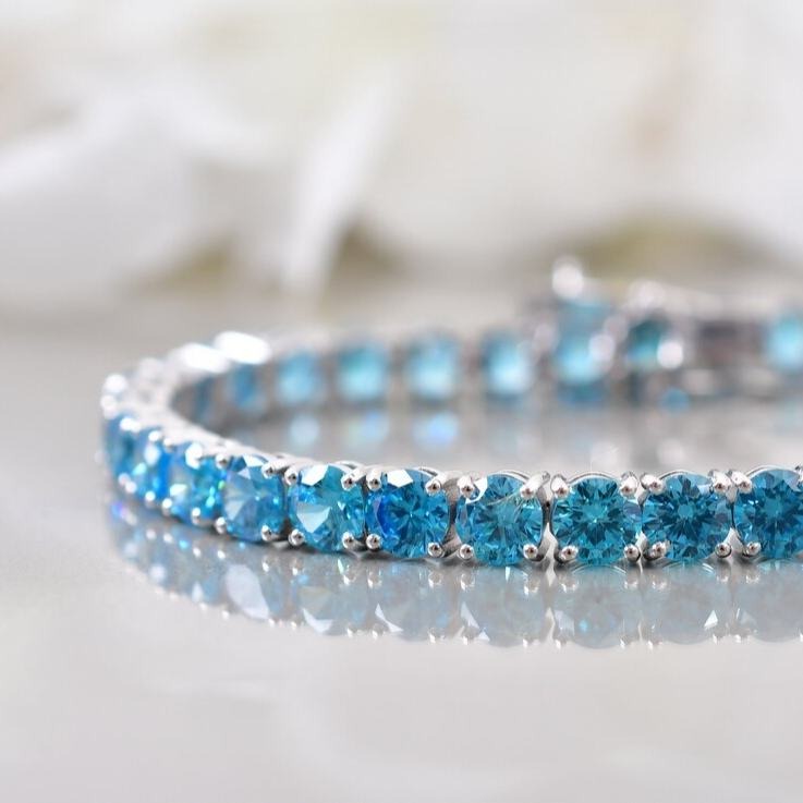 Royal Blue Crystal Bracelet