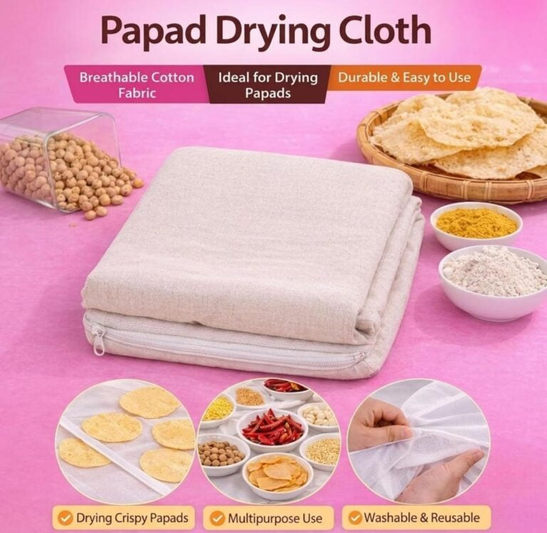 Universal Hygienic Sun Drying Mat for Masala, Haldi, Rice and more