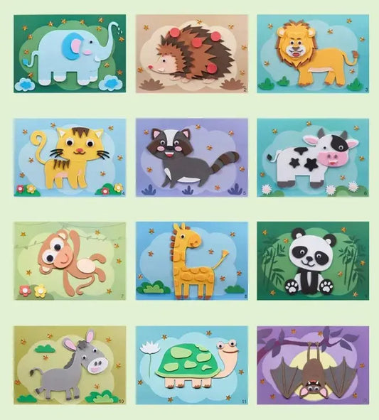 3D EVA Foam Stickers Puzzle