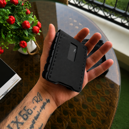 Signature Spine Minimalist Luxury Wallet