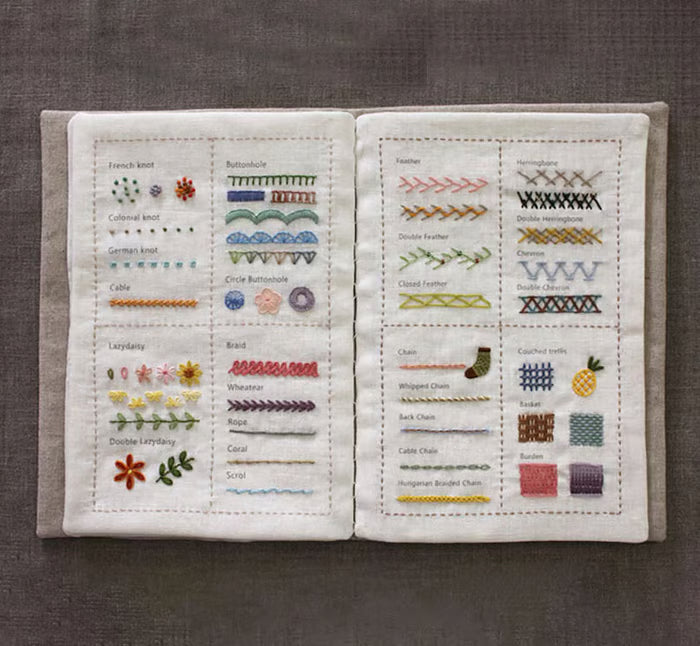 Stitch Book with 143 different stitches