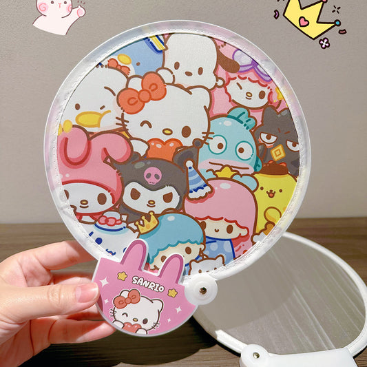 Mini Cartoon Folding Pocket Fan