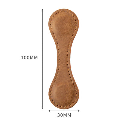 Magnetic Leather Bookmark Clip