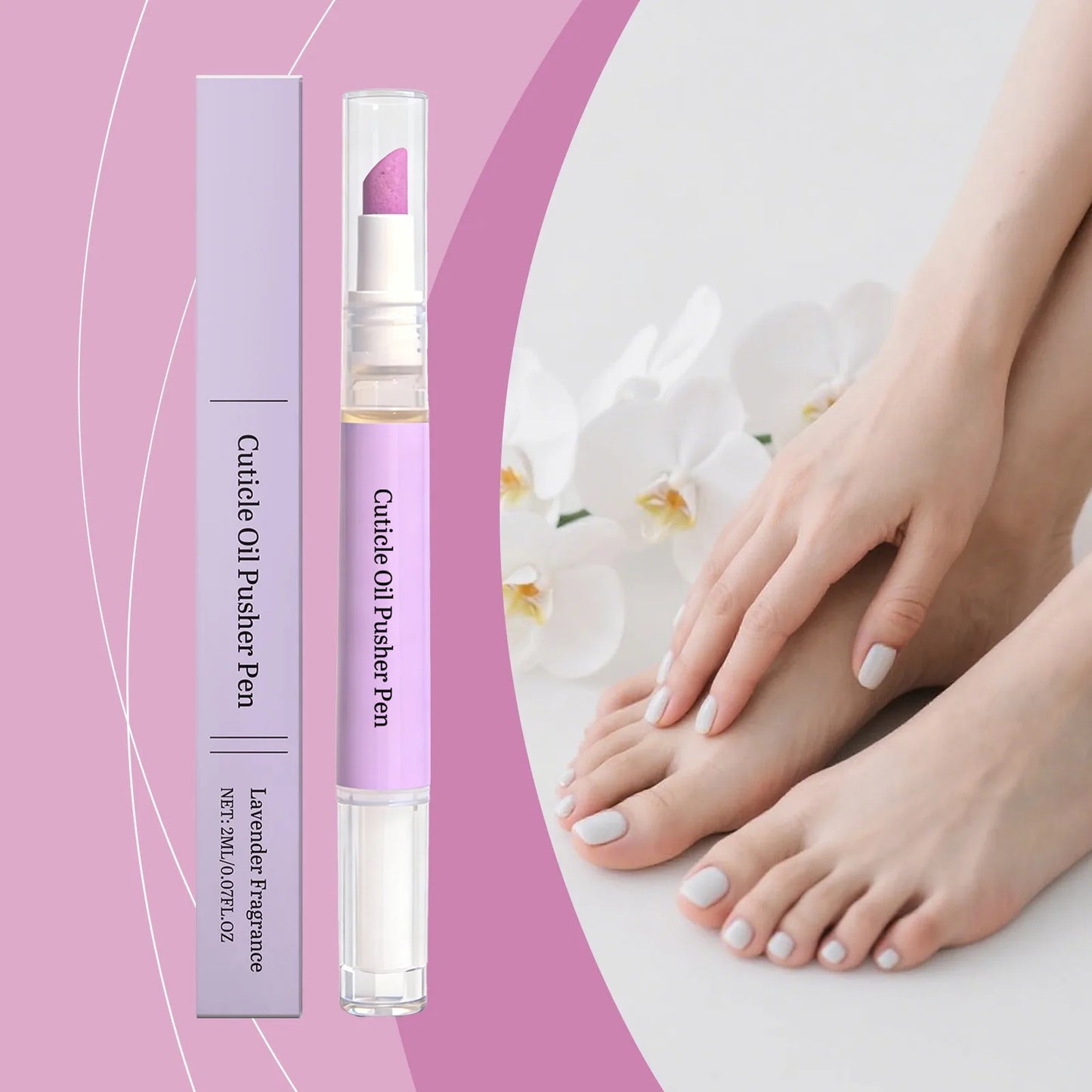 3 in 1 Nail Cuticle Care Oil Pen