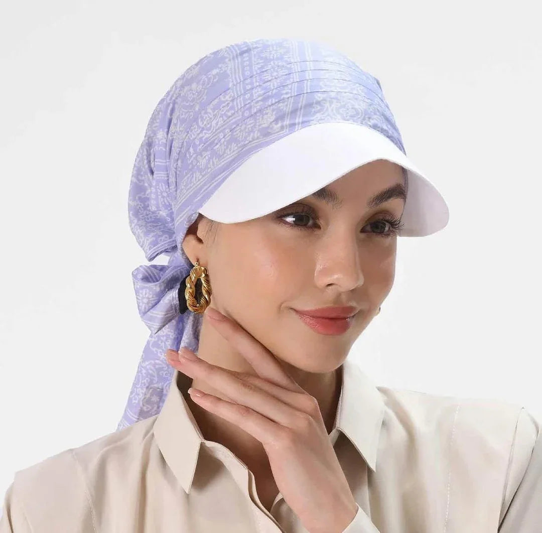 New Instant Hijab Baseball Cap Scarf