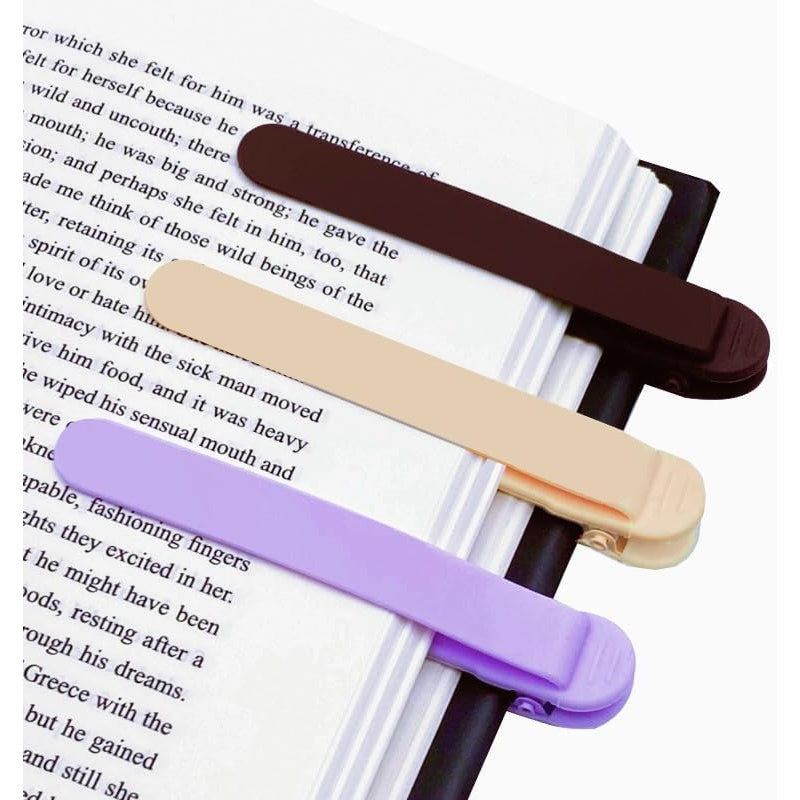 Eco-friendly Durable Silicone Bookmark Clip
