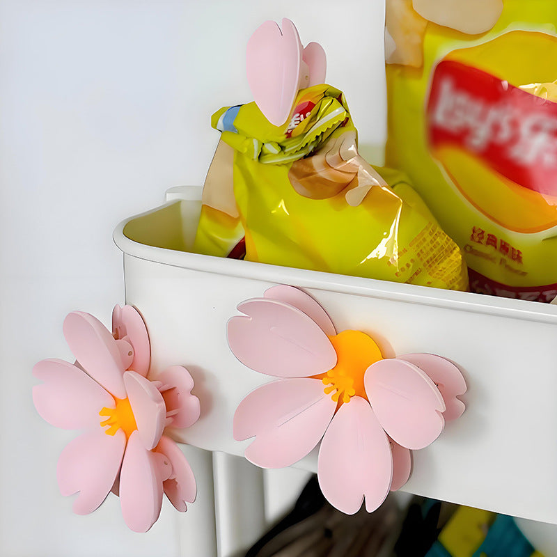 Flower Shaped Magnetic Bag Sealing Clips