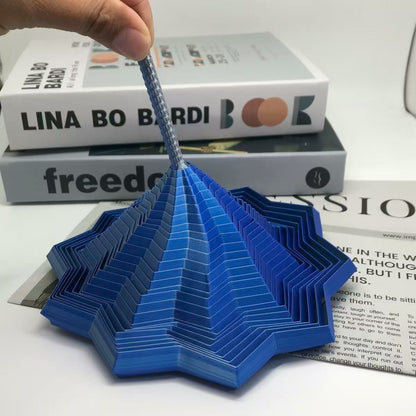 3D Printed Stress Relief Sensory Whirling Spiral with Handle