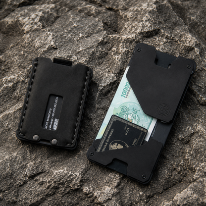 Signature Spine Minimalist Luxury Wallet