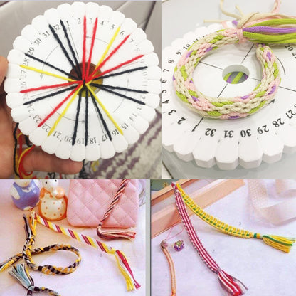 Kumihimo Braid Disk for DIY Bracelet Jewelry Making
