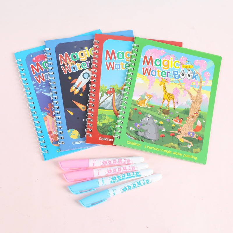 Magic Water Book with Magic Pen