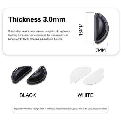 Anti-Slip Silicone Nose Pads for Glasses