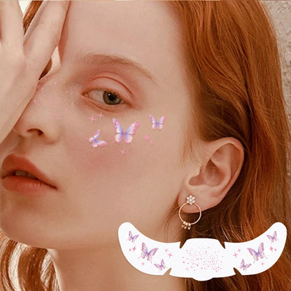 Waterproof & Sparkling Butterfly Long Lasting Freckles