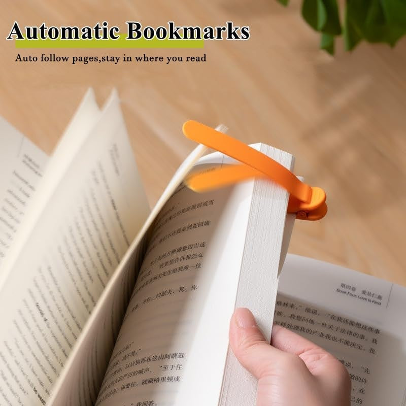 Eco-friendly Durable Silicone Bookmark Clip