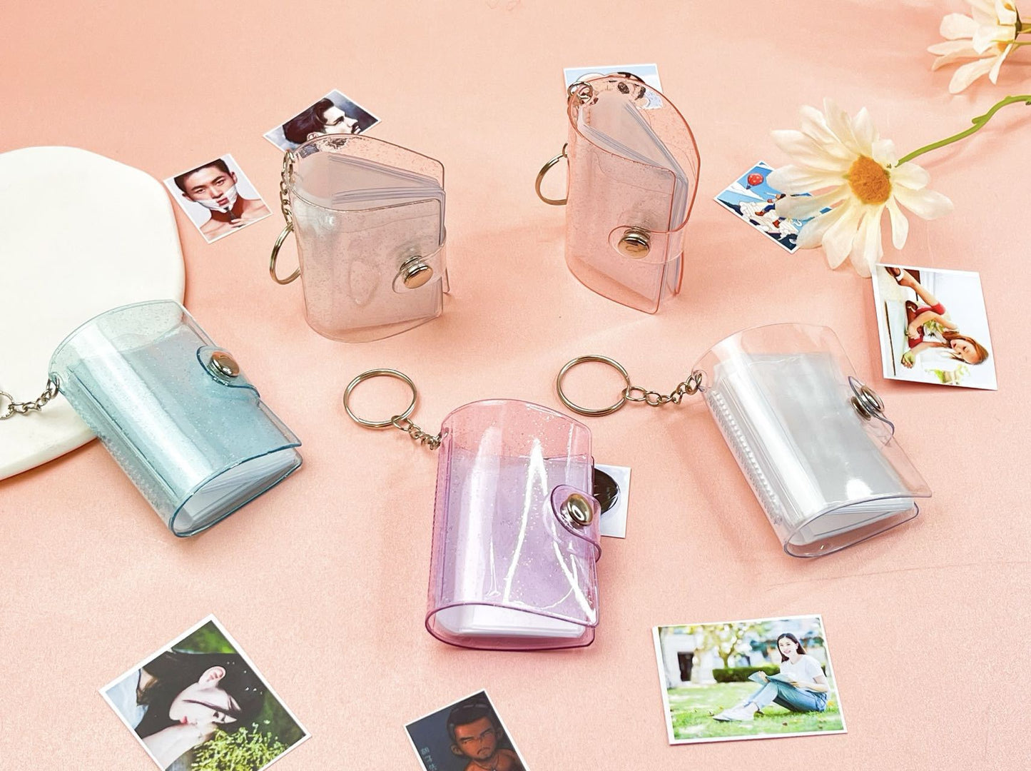 Small Hanging Picture Album Keychain
