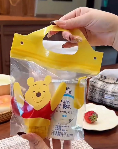 Cartoon Design Reusable Plastic Seal Bag