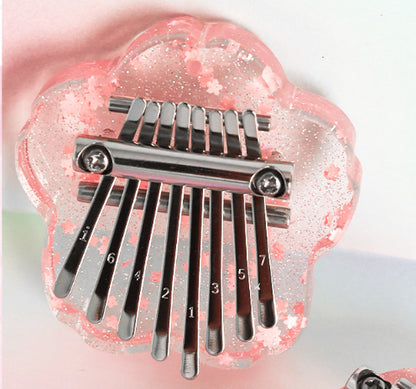 Crystal 8 Key Thumb Piano For Beginner