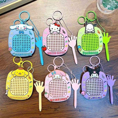 Magic Sketch Ball Keychain