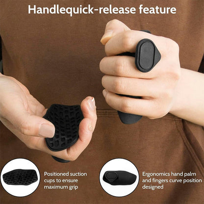 Anti-Slip Silicone Workout Grips for Gym
