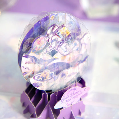 3D Butterfly Hollow Flower Greeting Card