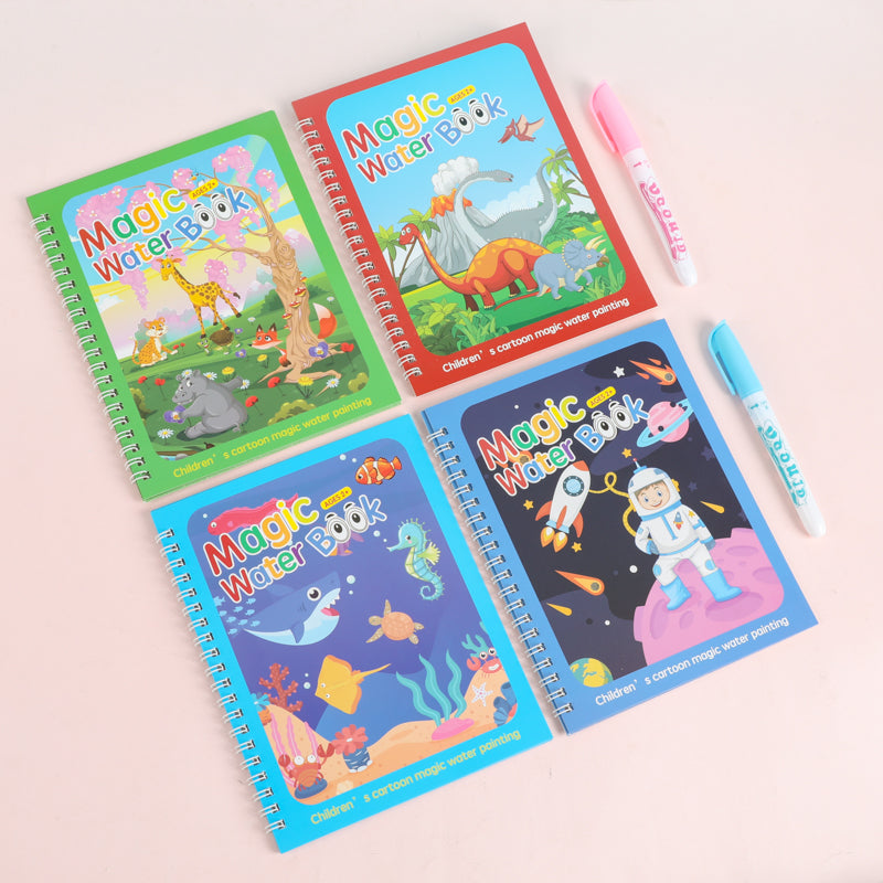 Magic Water Book with Magic Pen