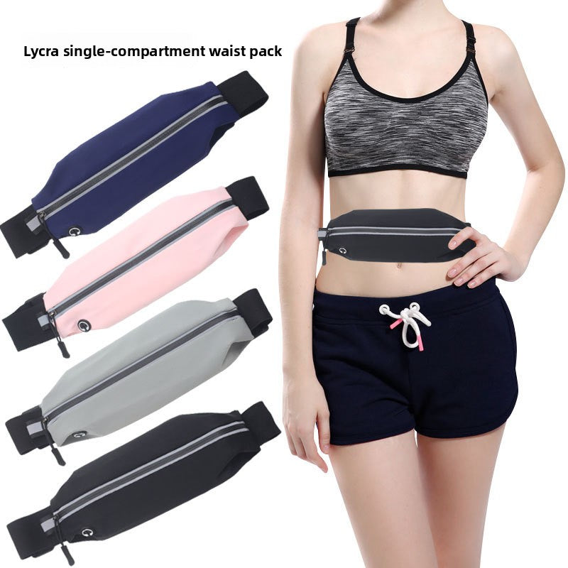 Waterproof Fitness Waist Bag for Gym & Hiking