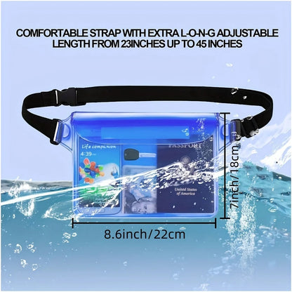 PVC Waterproof Mobile Storage Waist Bag
