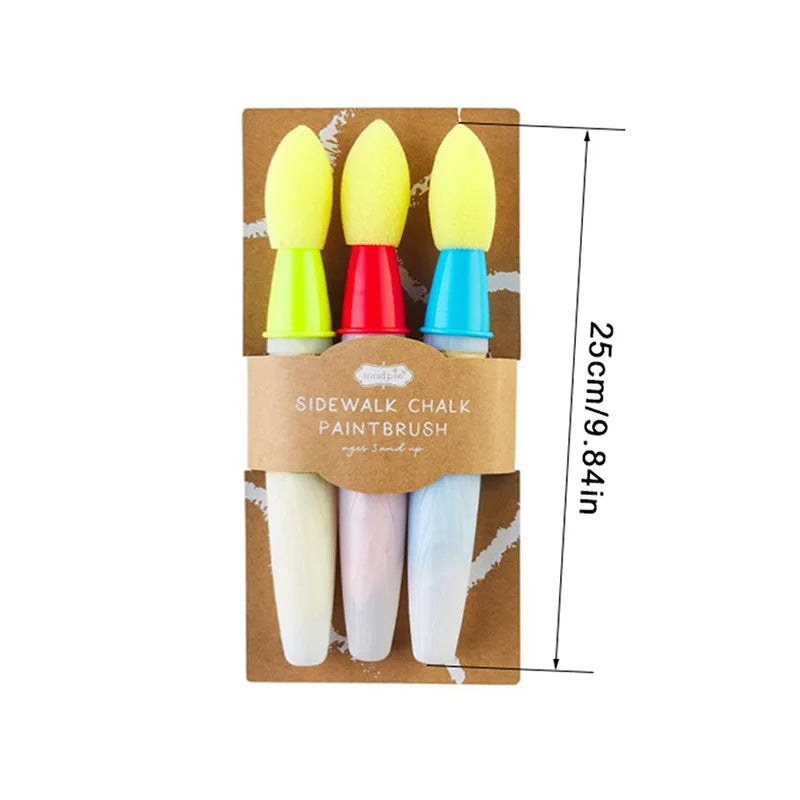 Sidewalk Chalk Paint Brush