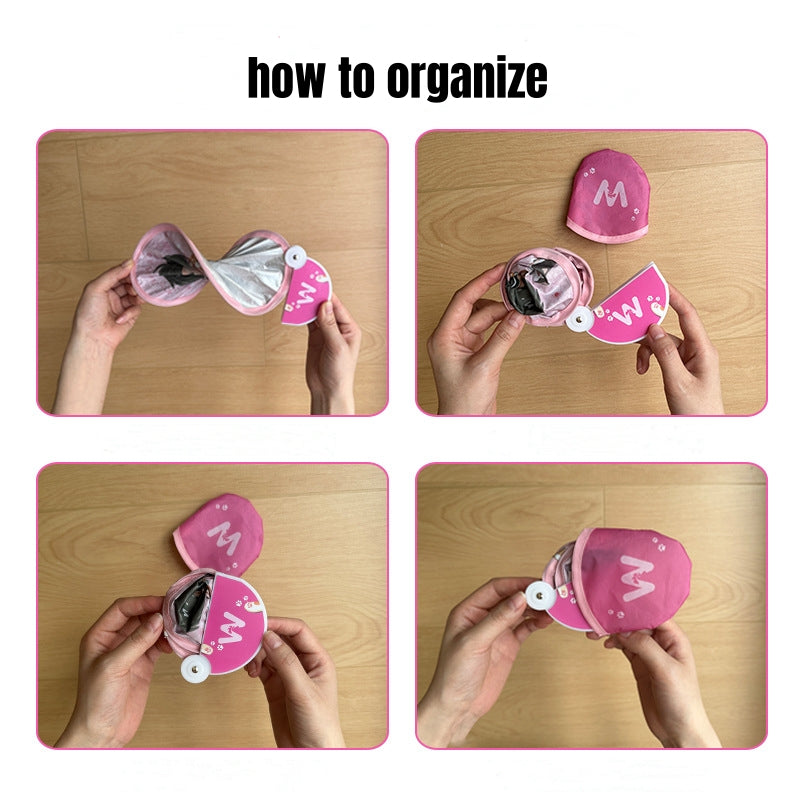 Mini Cartoon Folding Pocket Fan