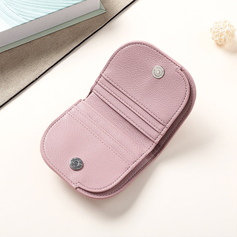 New Semi-circular Folding Women's Wallet