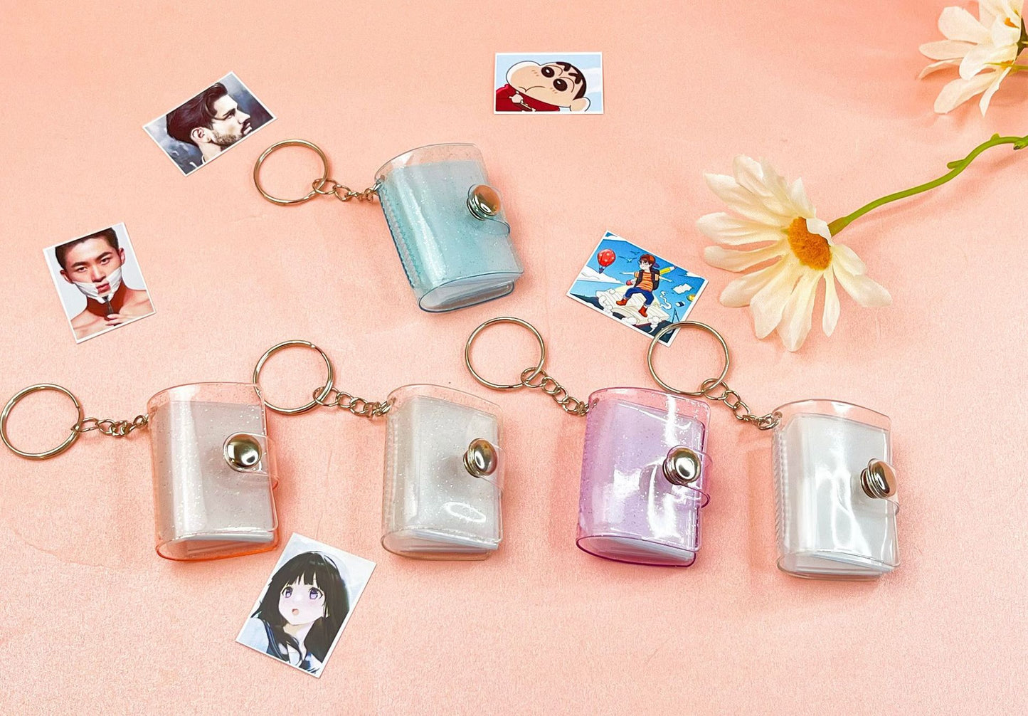 Small Hanging Picture Album Keychain