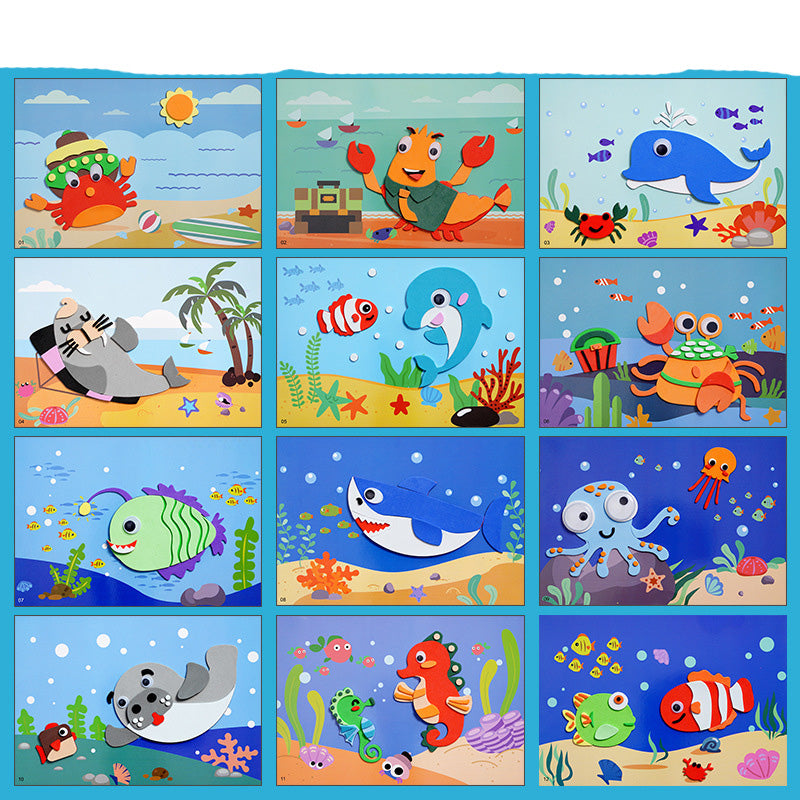 3D EVA Foam Stickers Puzzle