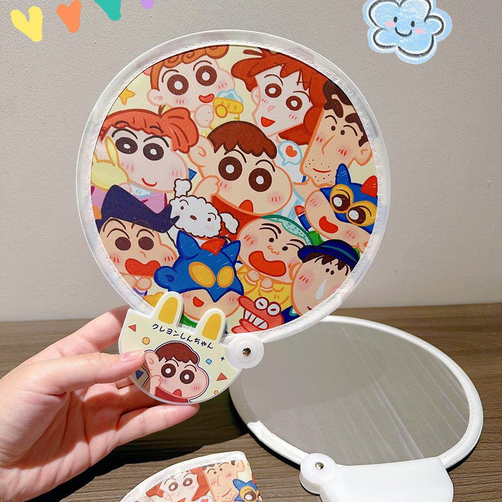 Mini Cartoon Folding Pocket Fan