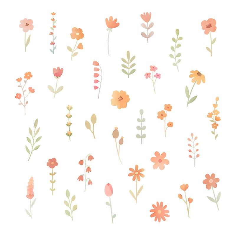 Daisy Bloom Wall Stickers