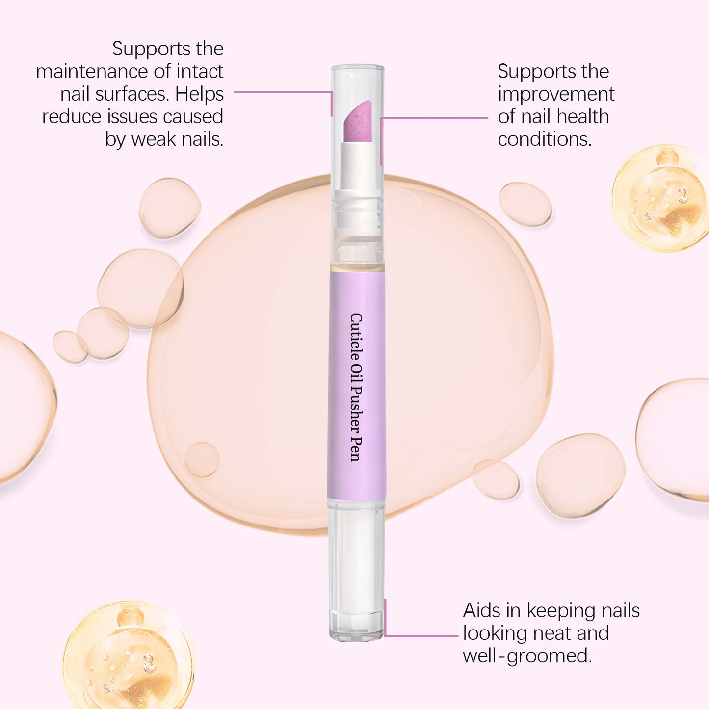 3 in 1 Nail Cuticle Care Oil Pen