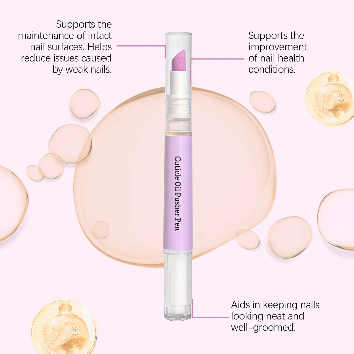 3 in 1 Nail Cuticle Care Oil Pen