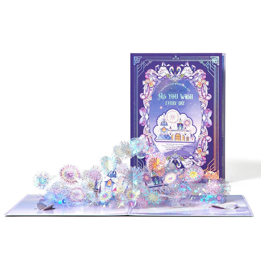 3D Butterfly Hollow Flower Greeting Card