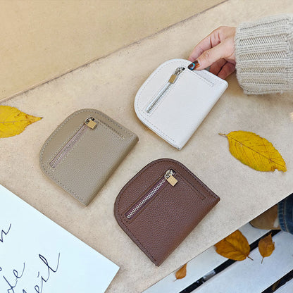 New Semi-circular Folding Women's Wallet