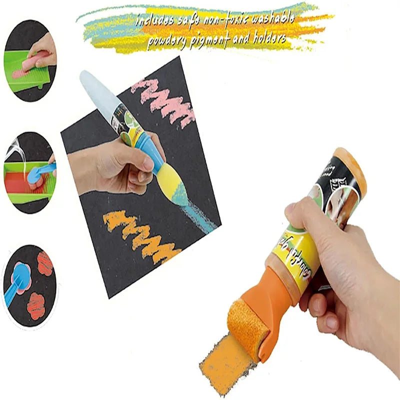 Sidewalk Chalk Paint Brush