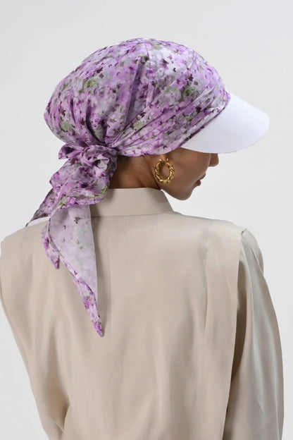 New Instant Hijab Baseball Cap Scarf