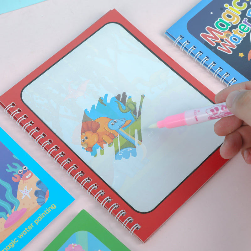 Magic Water Book with Magic Pen