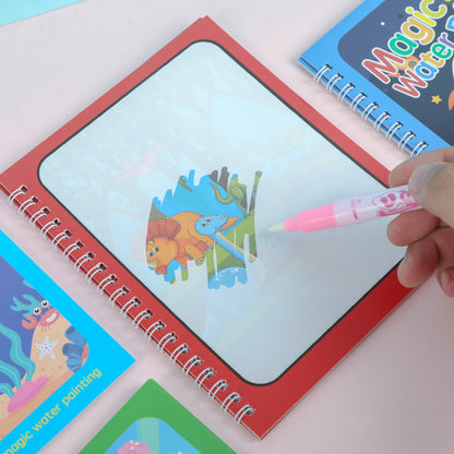 Magic Water Book with Magic Pen