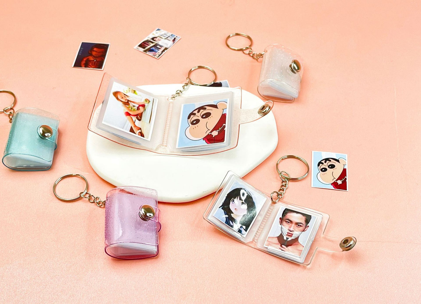 Small Hanging Picture Album Keychain