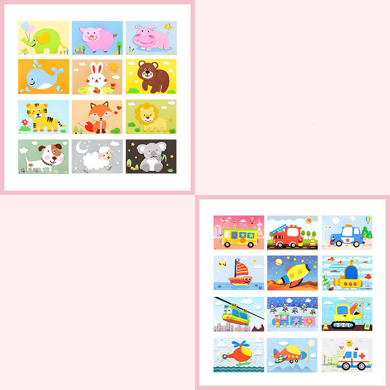 3D EVA Foam Stickers Puzzle