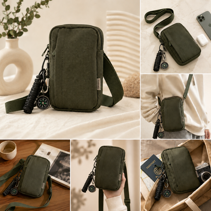 Classic waterproof crossbody  bag